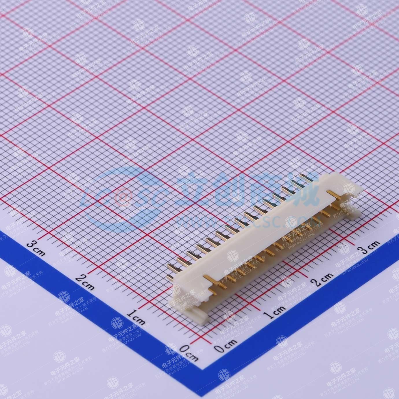 2x15P 间距:2mm 直插