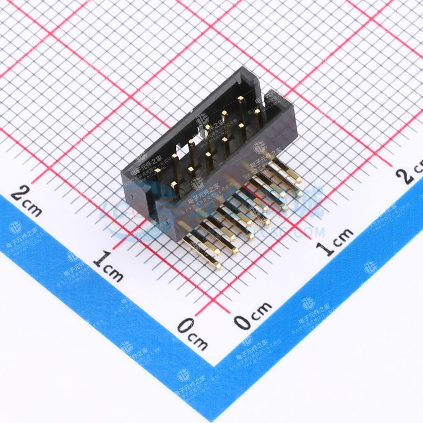 2x6P 间距:2mm 弯插
