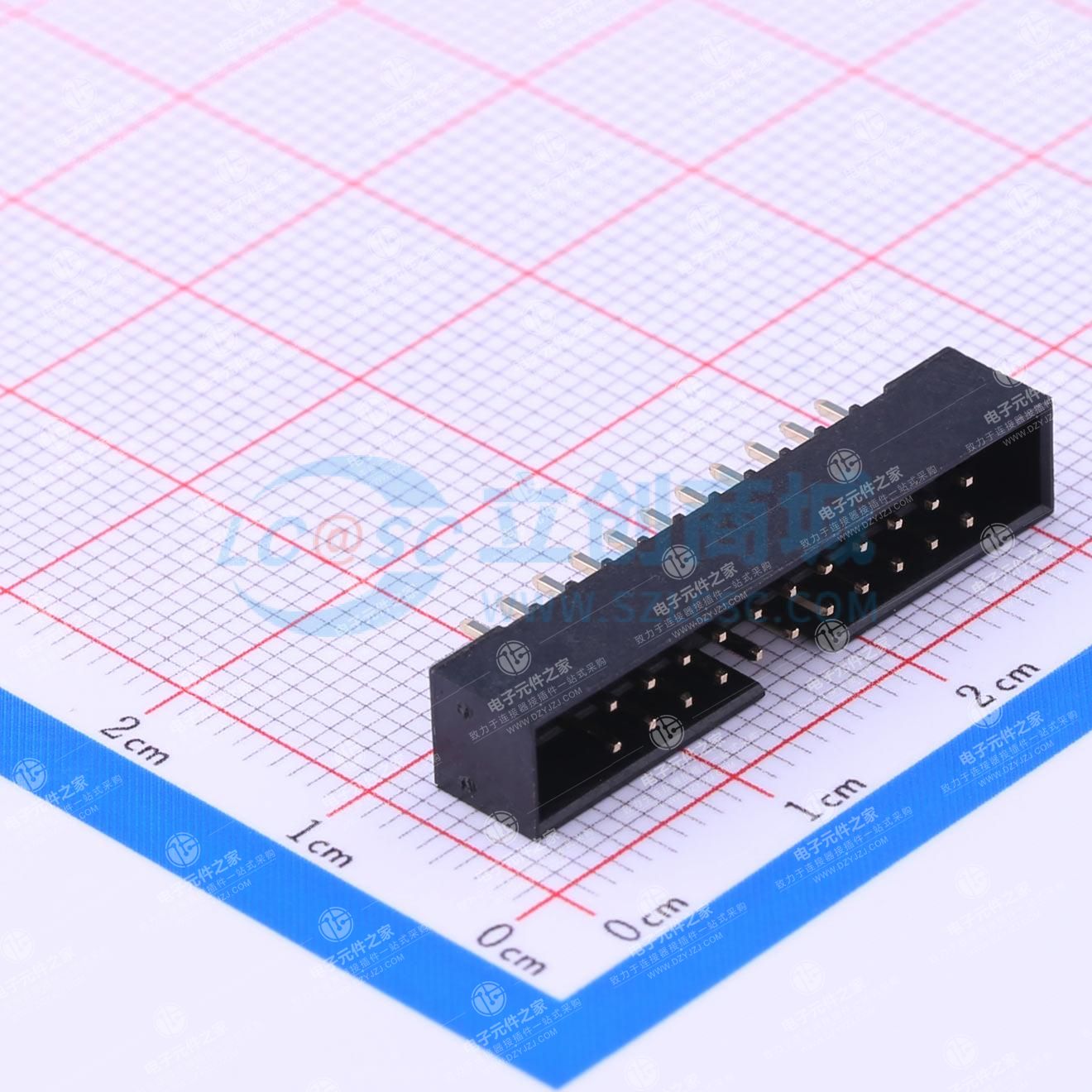 2x11P 间距:2mm 直插