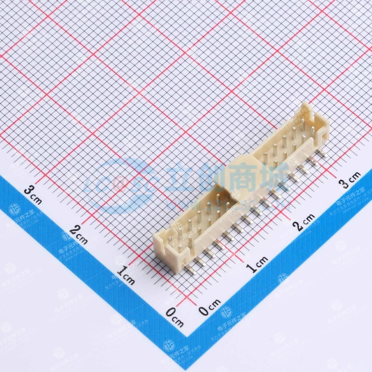 2x15P 间距:2mm 立贴