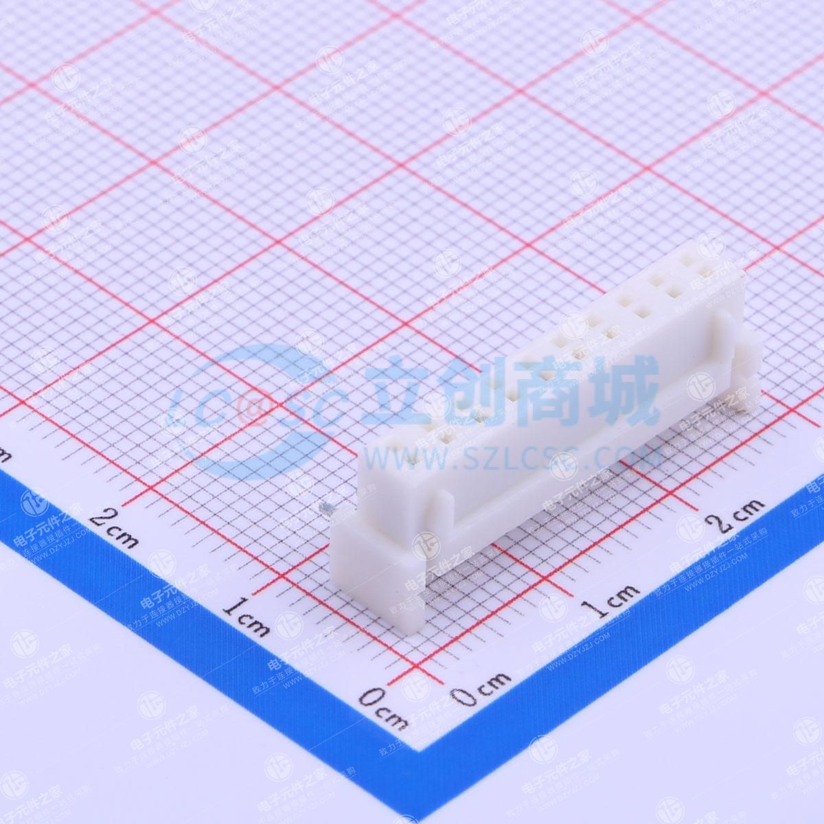1x10P 间距:2.5mm 弯插