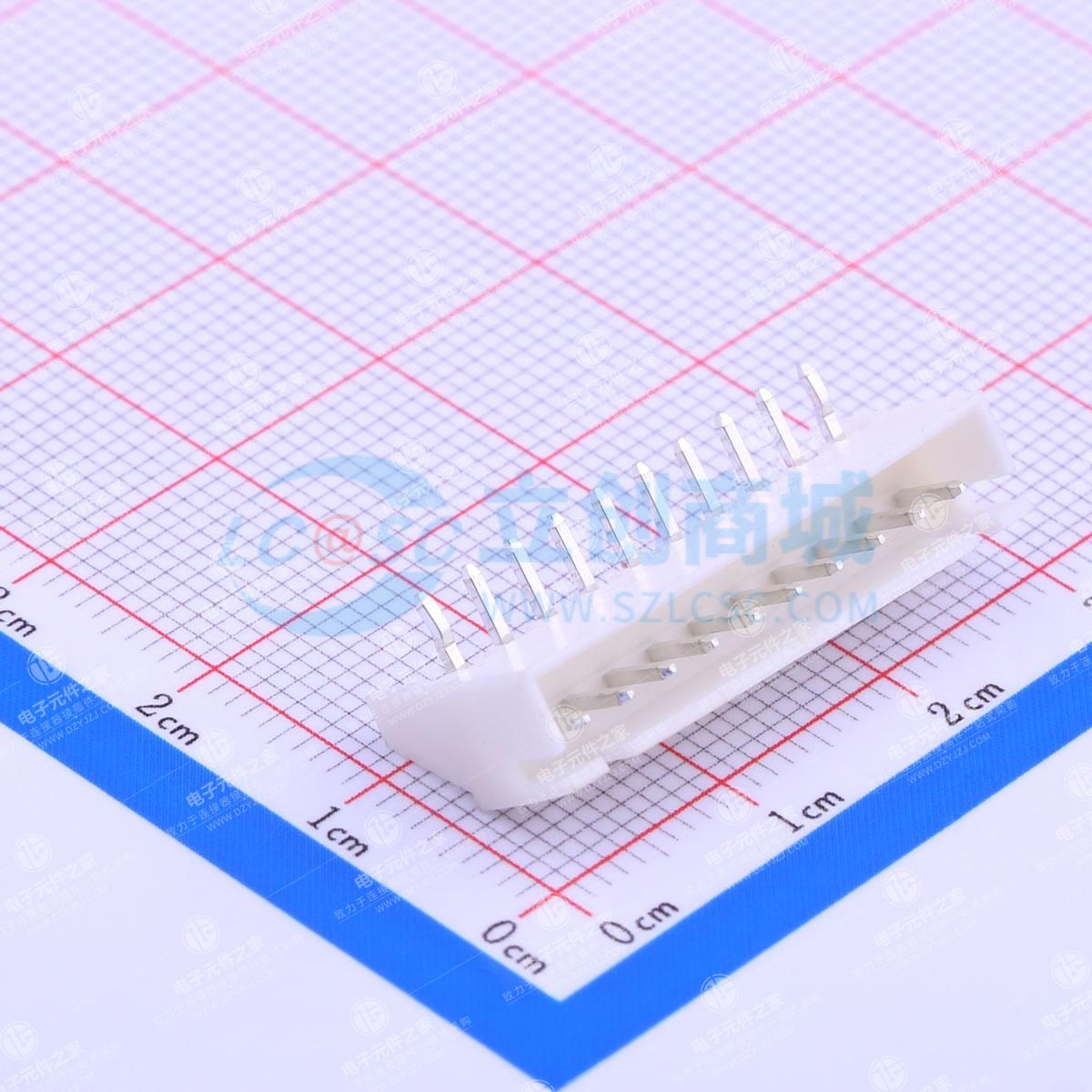 1x10P 间距:2.5mm 弯插 系列:XH