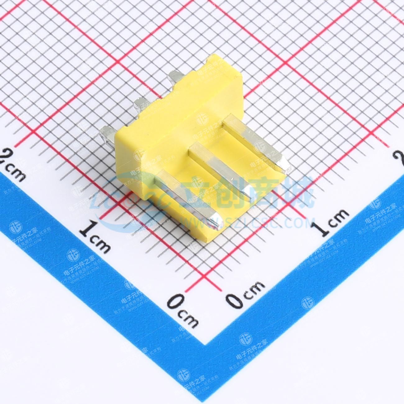 1x3P 间距:3.96mm 直插 系列:VH