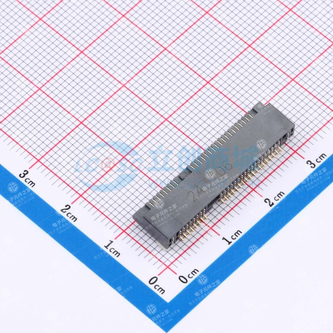 Mini PCIe 4.0H 0.8 间距 52 针