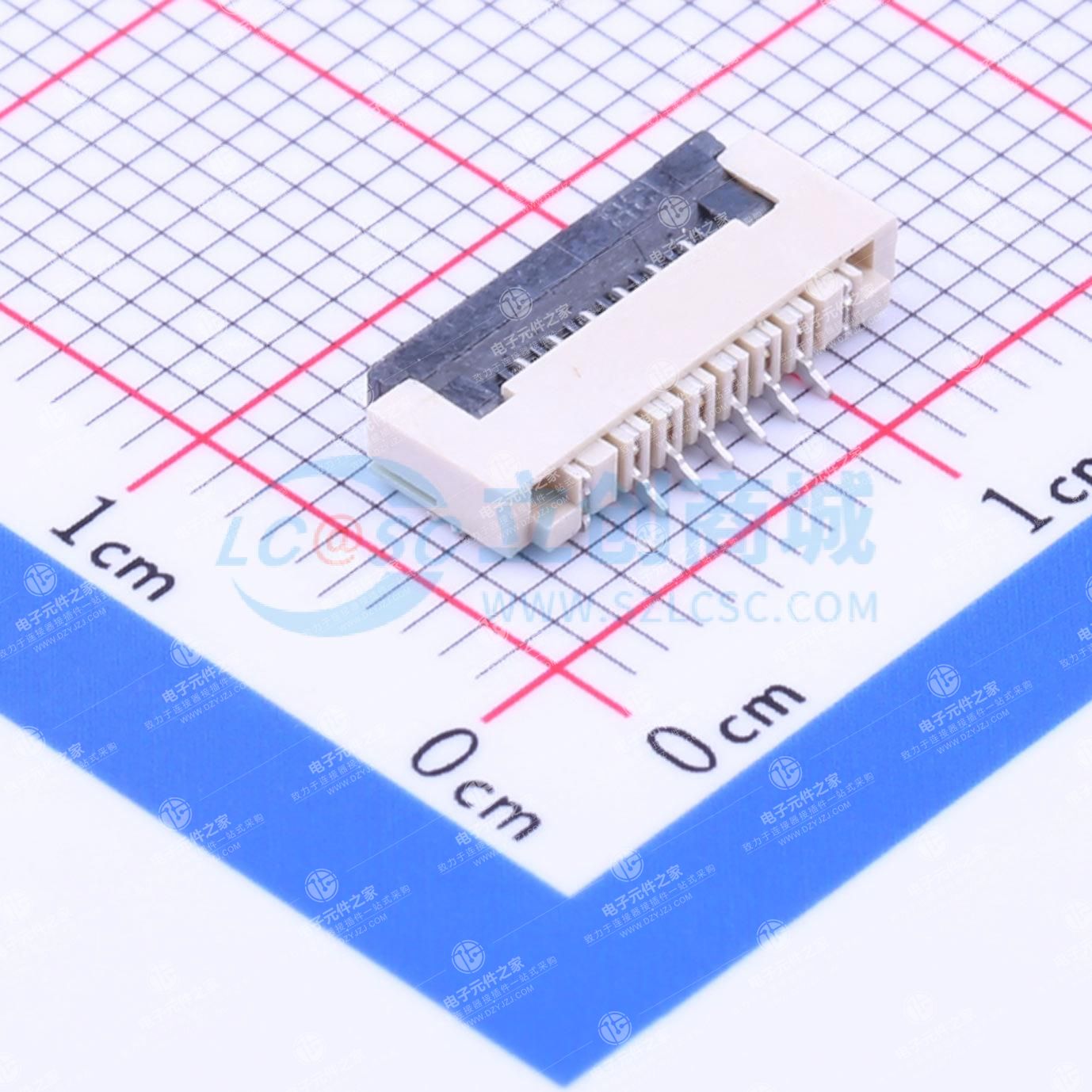 翻盖式 下接 P数:6P 间距:1mm