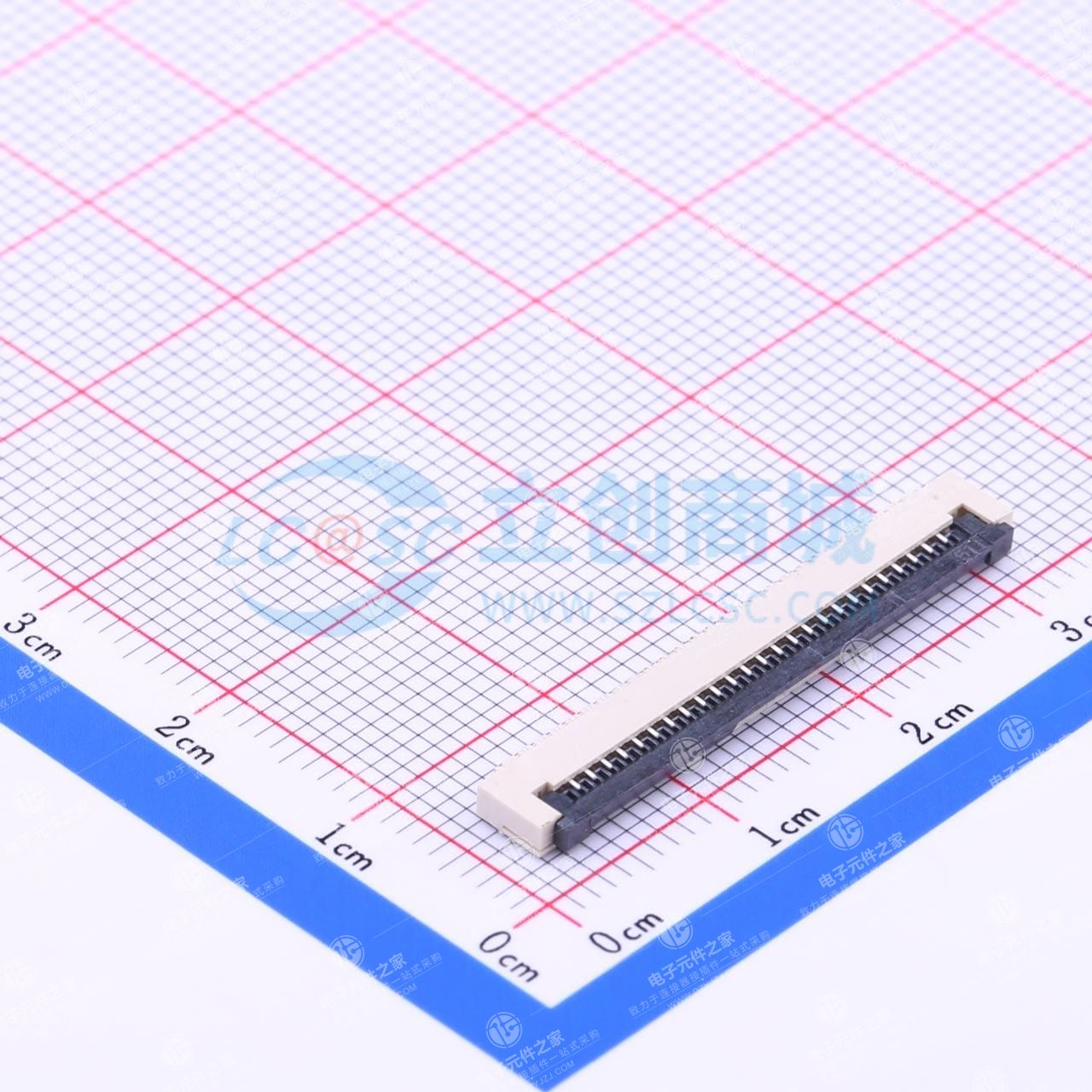 翻盖式 下接 P数:25P 间距:1mm