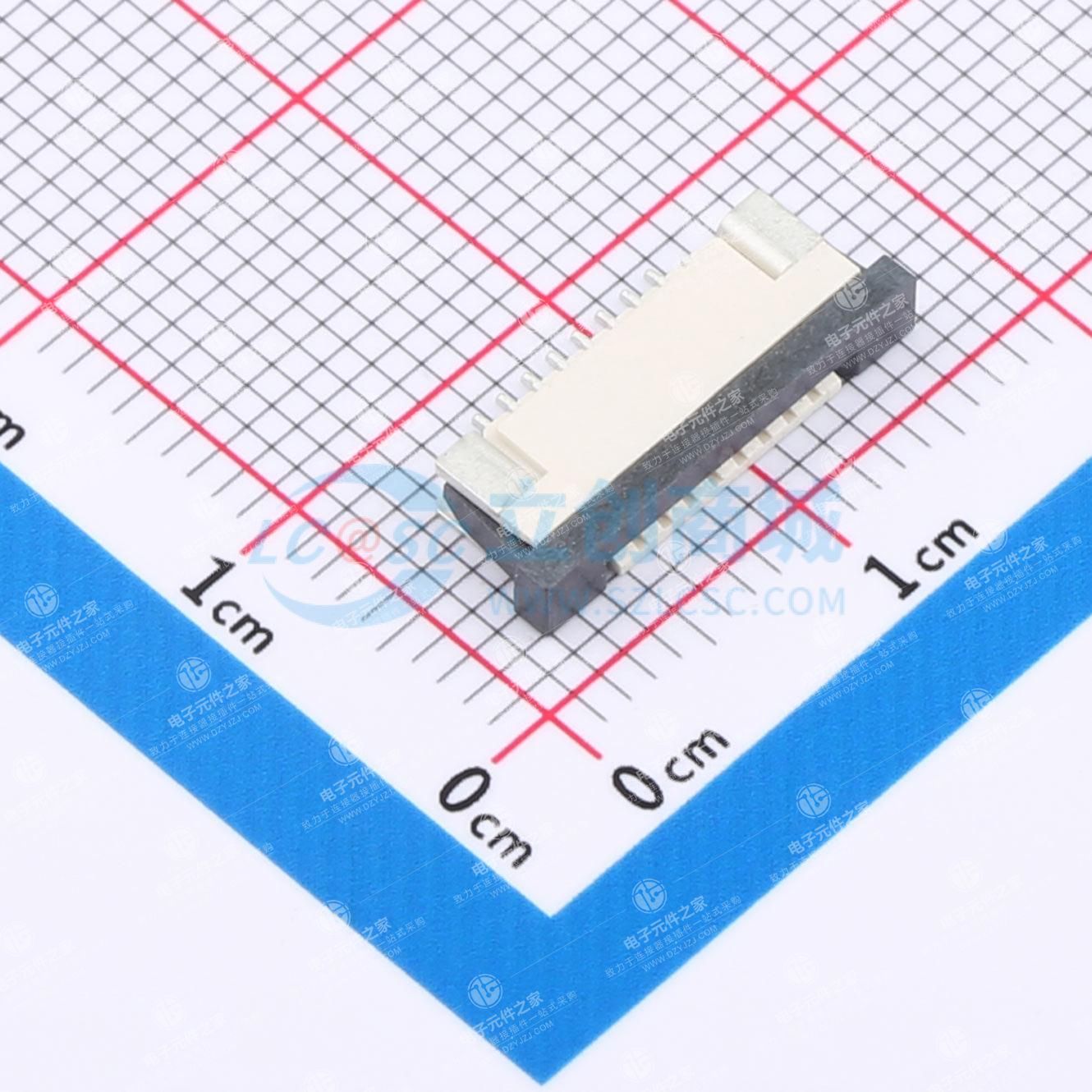 抽屉式 下接 P数:8P 间距:1mm