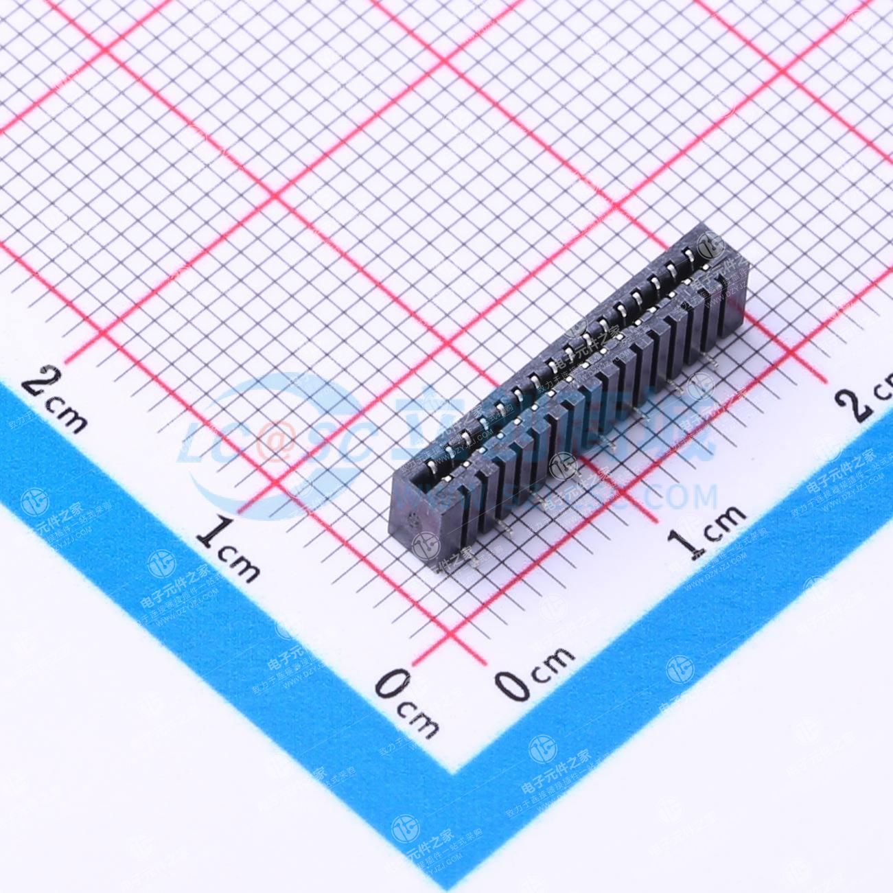 无锁 双侧触点/上下接 P数:16P 间距:1mm