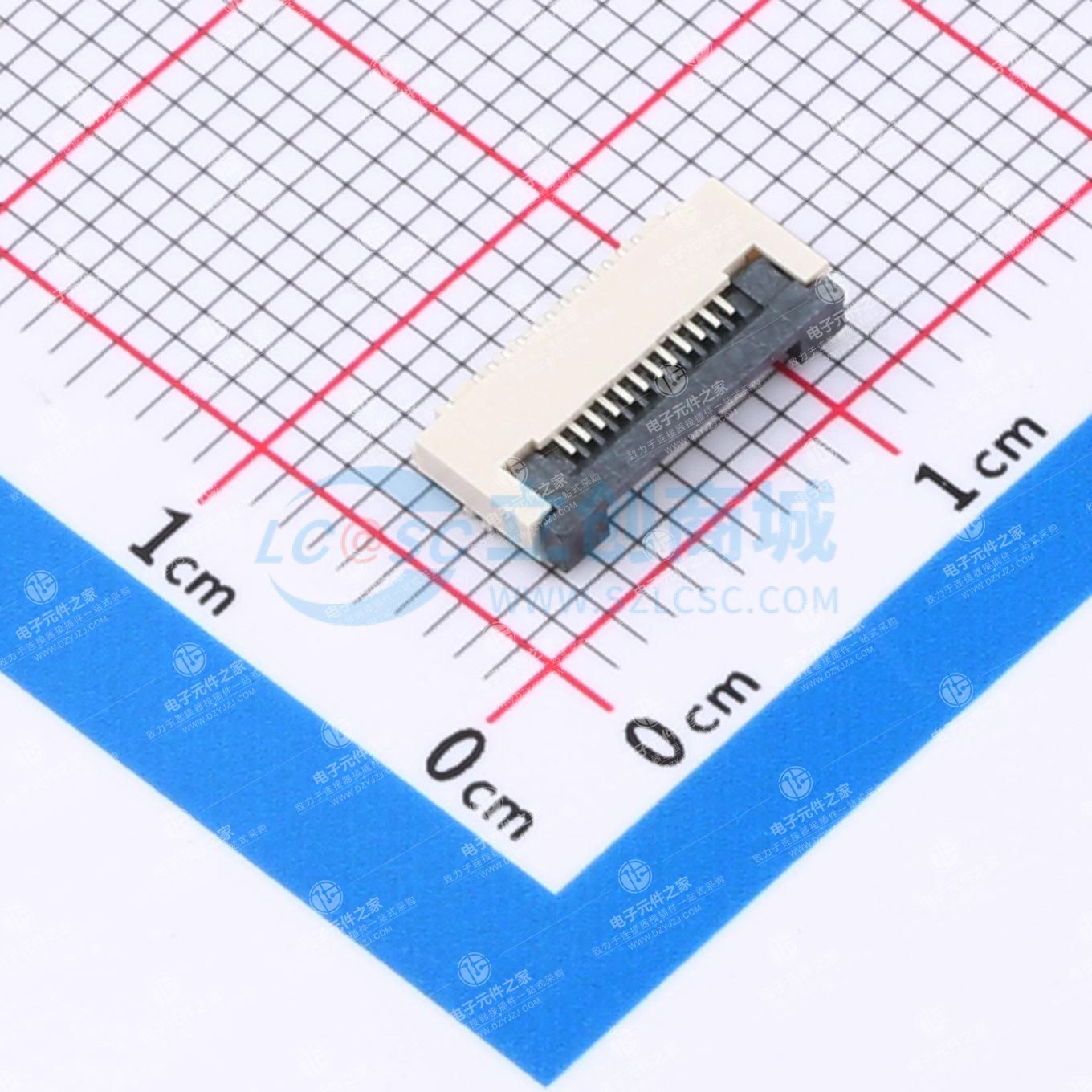 翻盖式 下接 P数:12P 间距:0.5mm