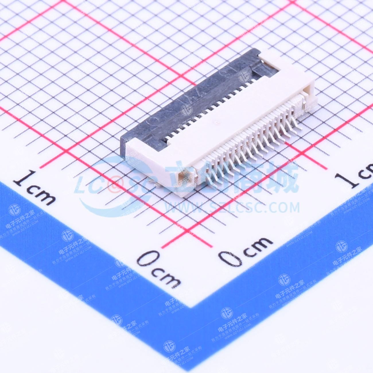翻盖式 下接 P数:16P 间距:0.5mm
