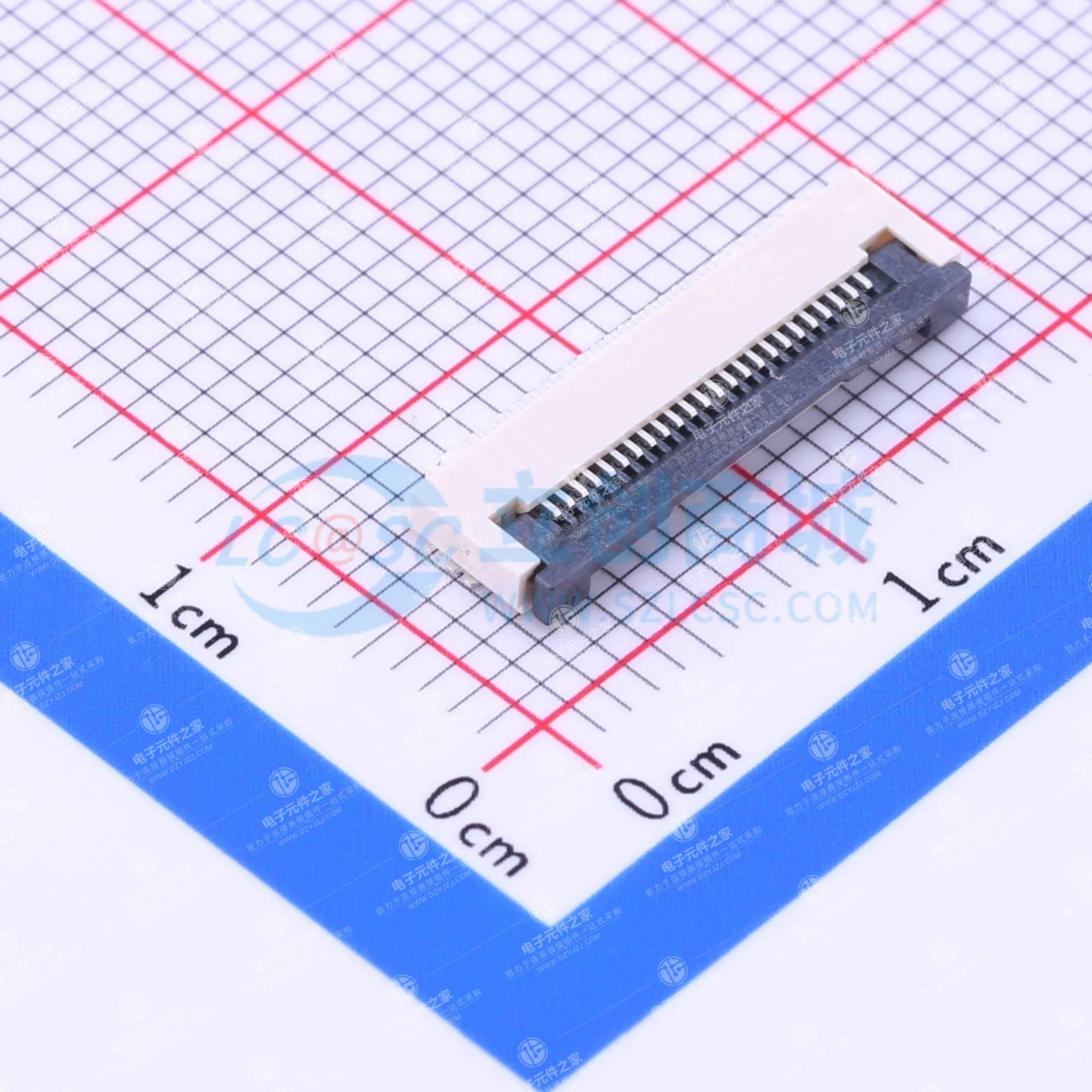 翻盖式 下接 P数:24P 间距:0.5mm