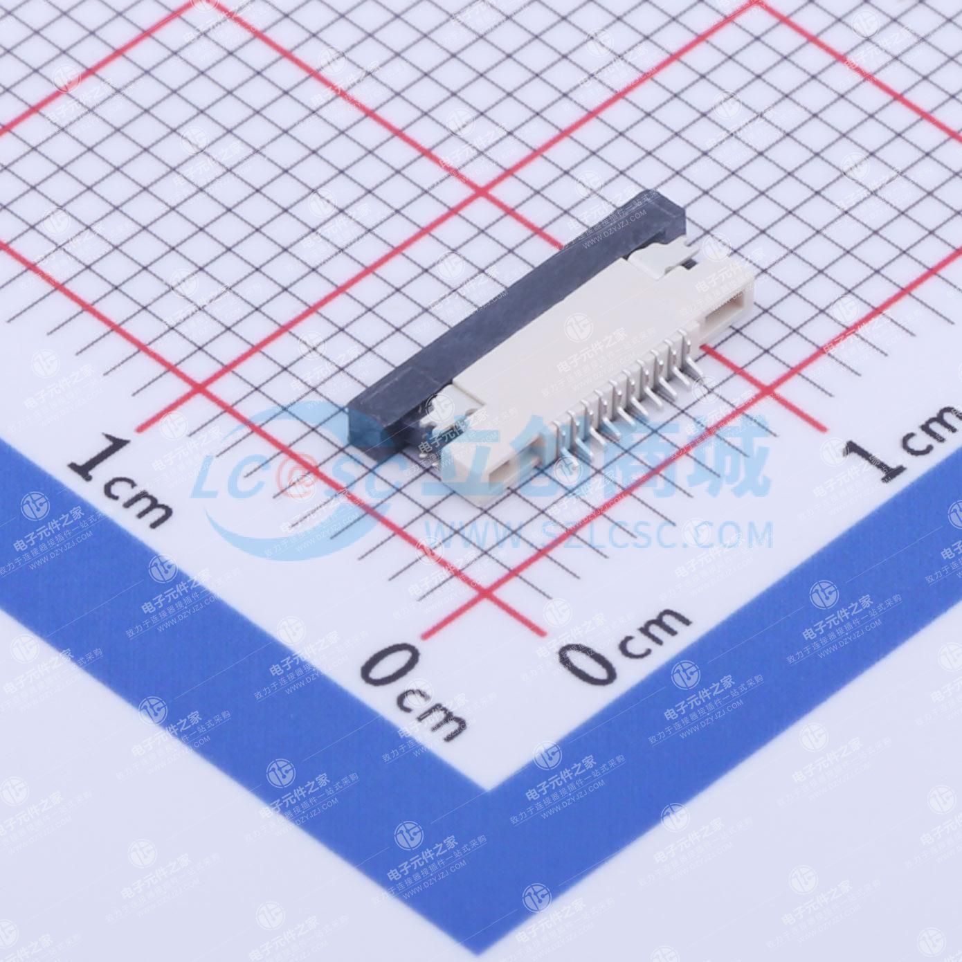 抽屉式 下接 P数:10P 间距:0.5mm