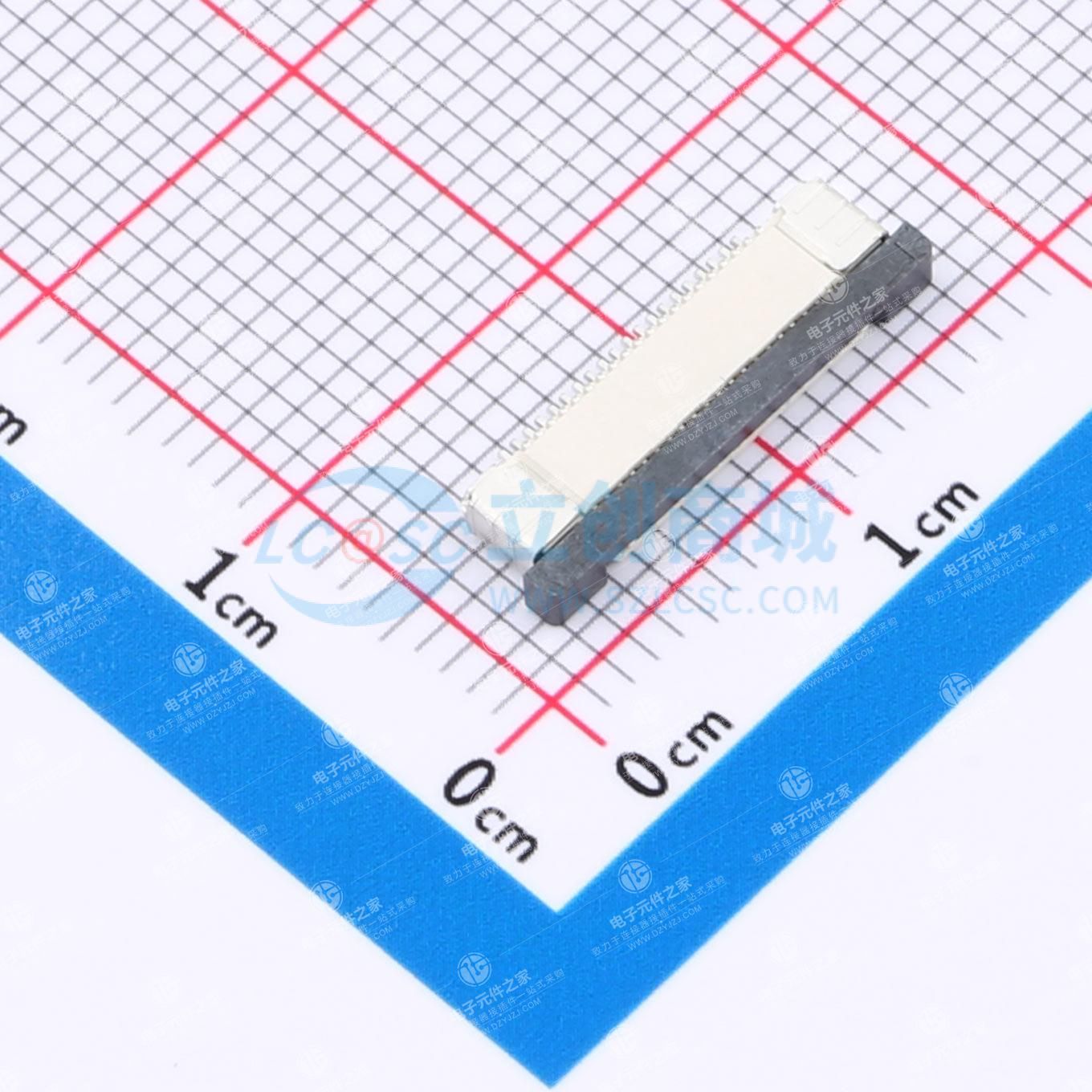 抽屉式 下接 P数:20P 间距:0.5mm