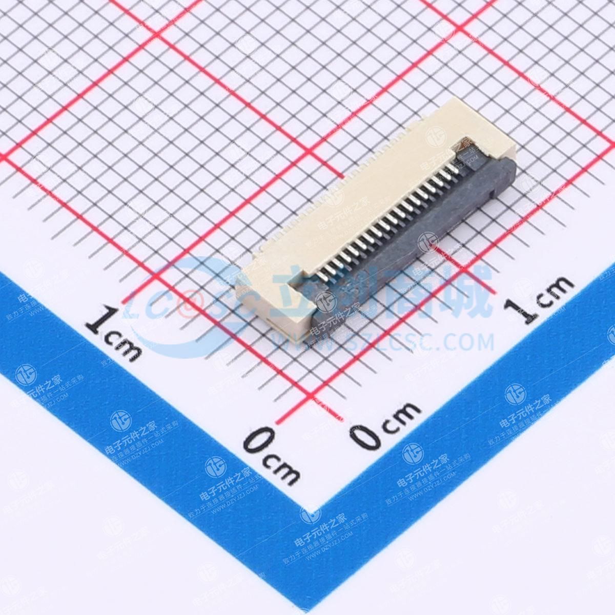 翻盖式 下接 P数:18P 间距:0.5mm