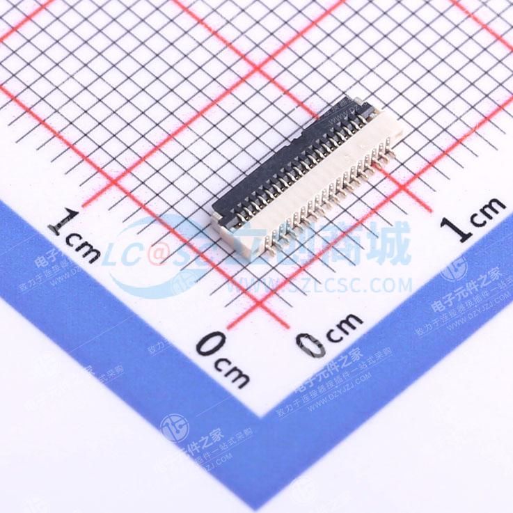 翻盖式 下接 P数:18P 间距:0.5mm