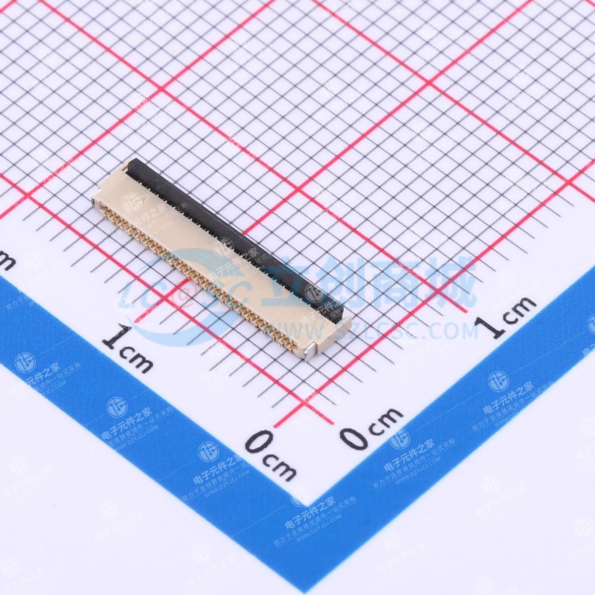 翻盖式 双侧触点/上下接 P数:45P 间距:0.3mm