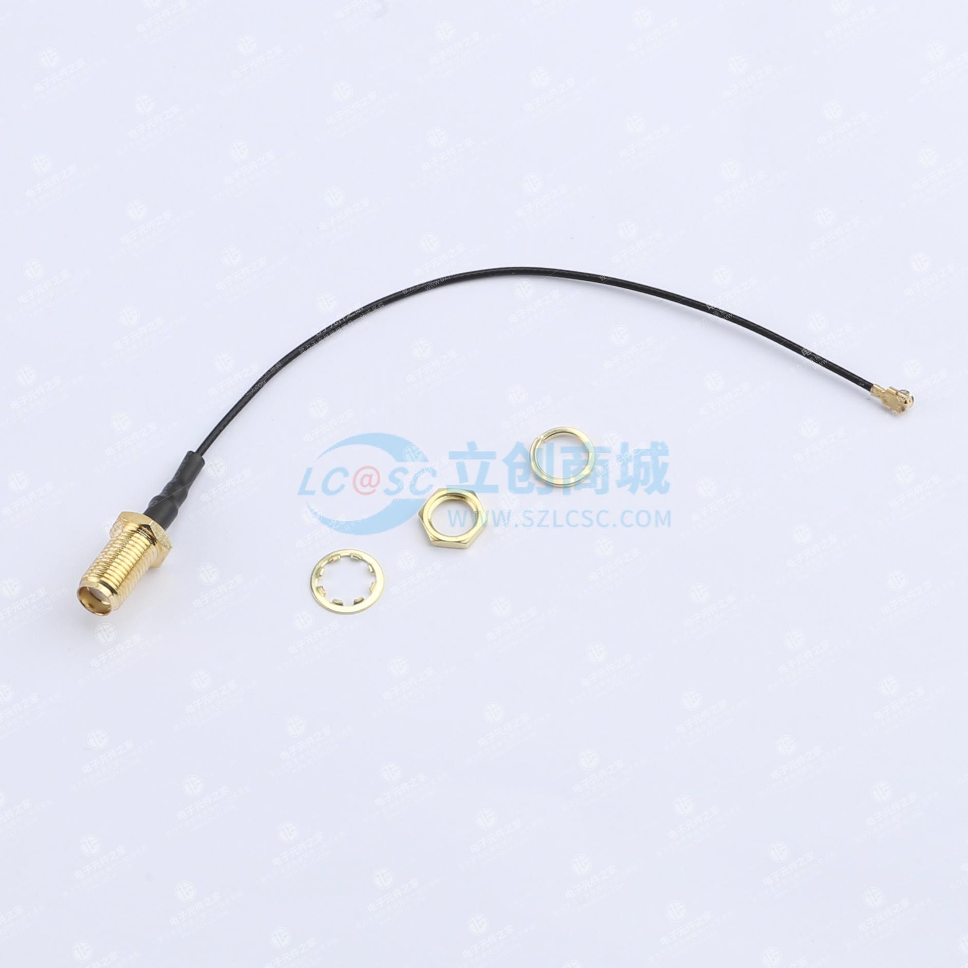 4件套 4件套 RF射频连接线 L120 1.13 电缆,SMA 转 Ipex/ipx/U.FL ,电缆组件 ~6GHz