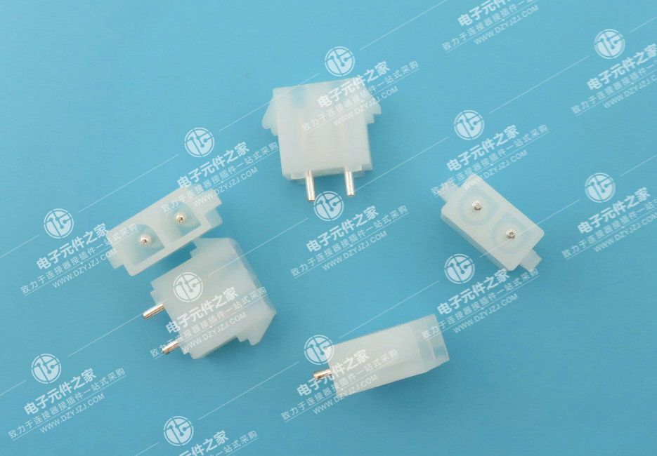 AMP 6.35 180° 实心针 单排