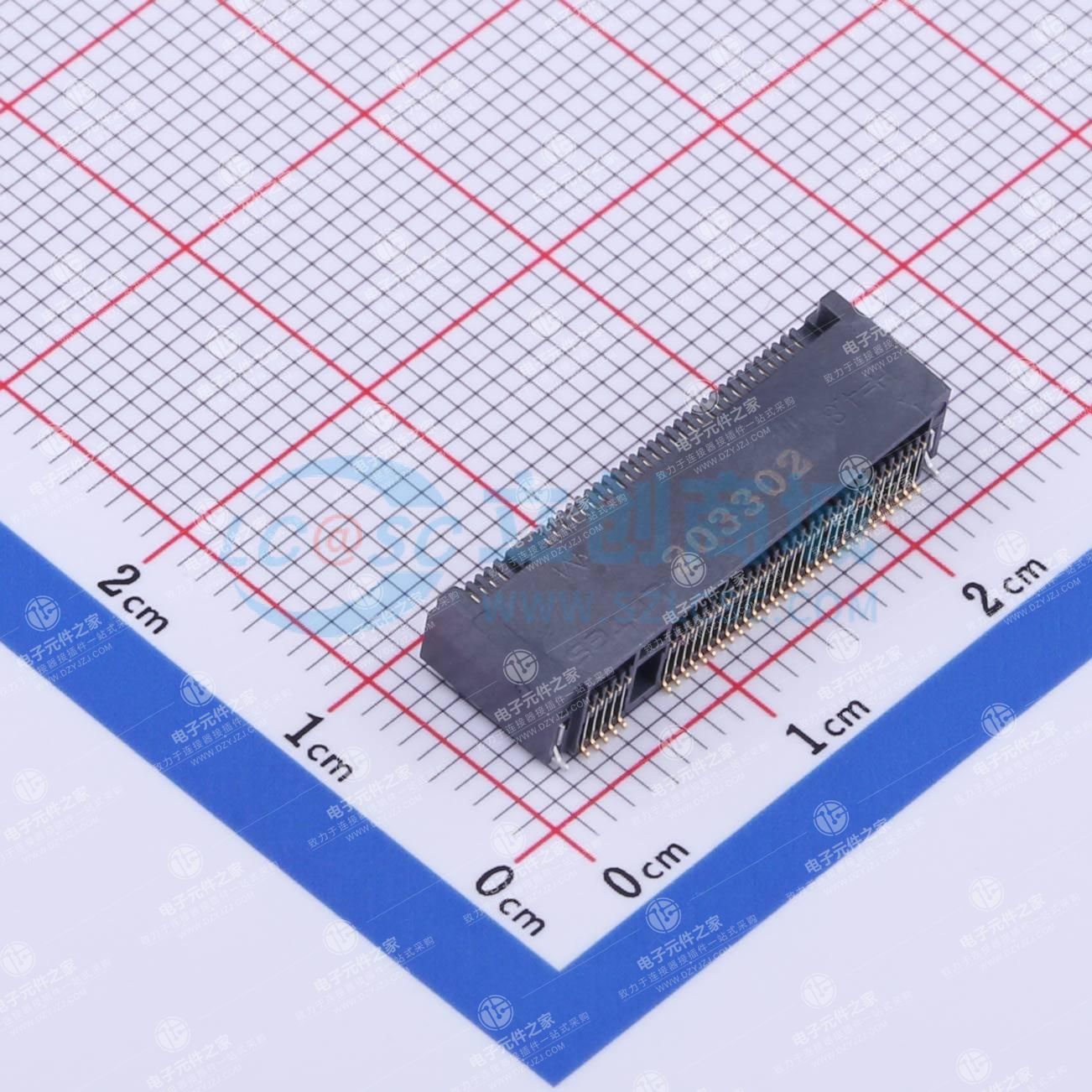 0.5mm间距M.2 H4.8(键控M)