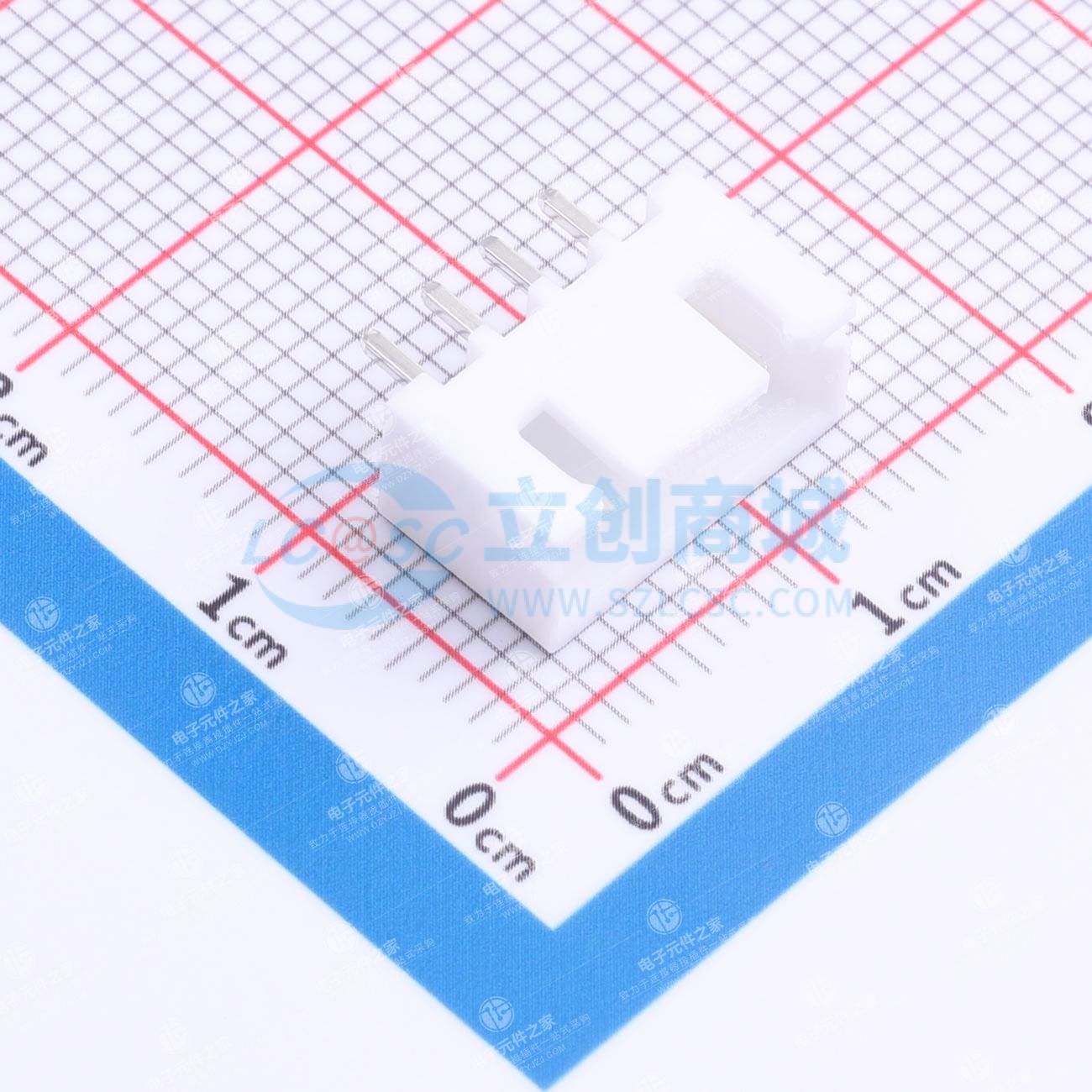 1x4P 间距:2.5mm 直插