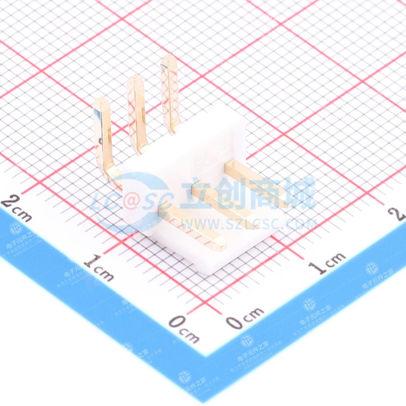 1x3P 间距:3.96mm 弯插