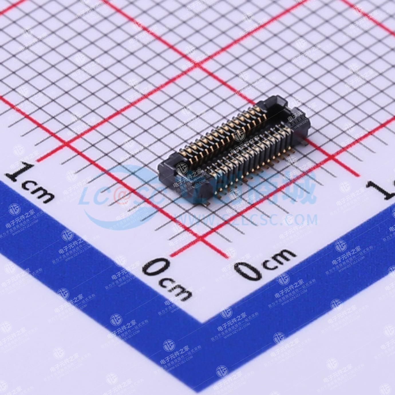 间距:0.4mm 母 立贴