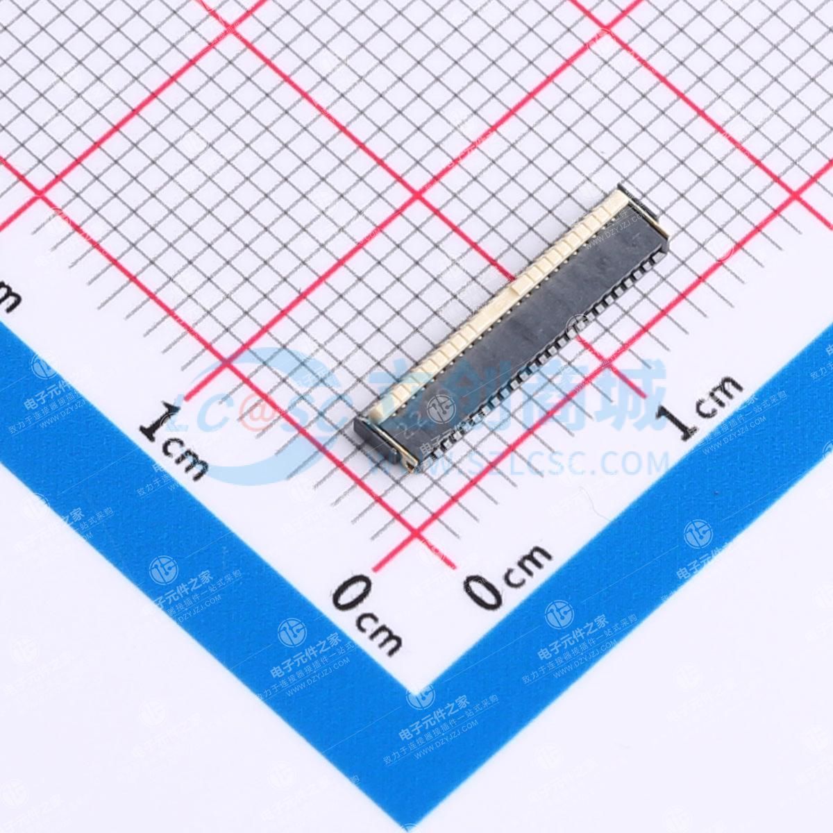 间距:0.5mm P数:24P 翻盖式 双侧触点/上下接