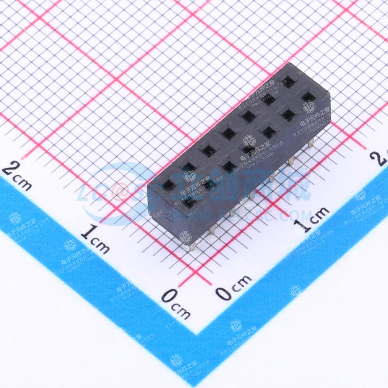 2.54直排母
