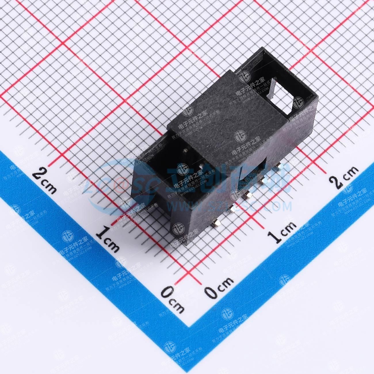 2.54mm 2x5P 排数:2 每排P数:5