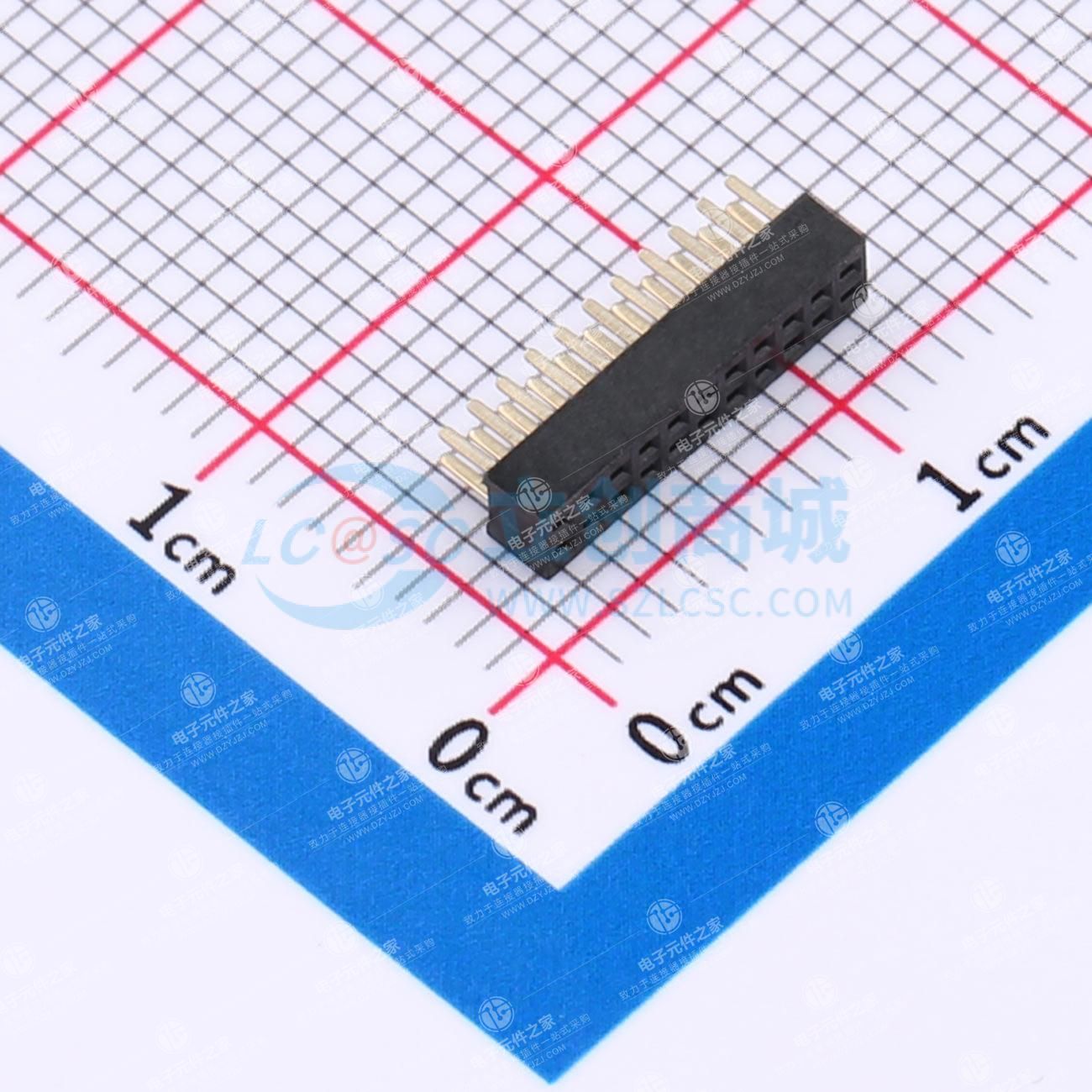2x11P 间距:1mm 直插