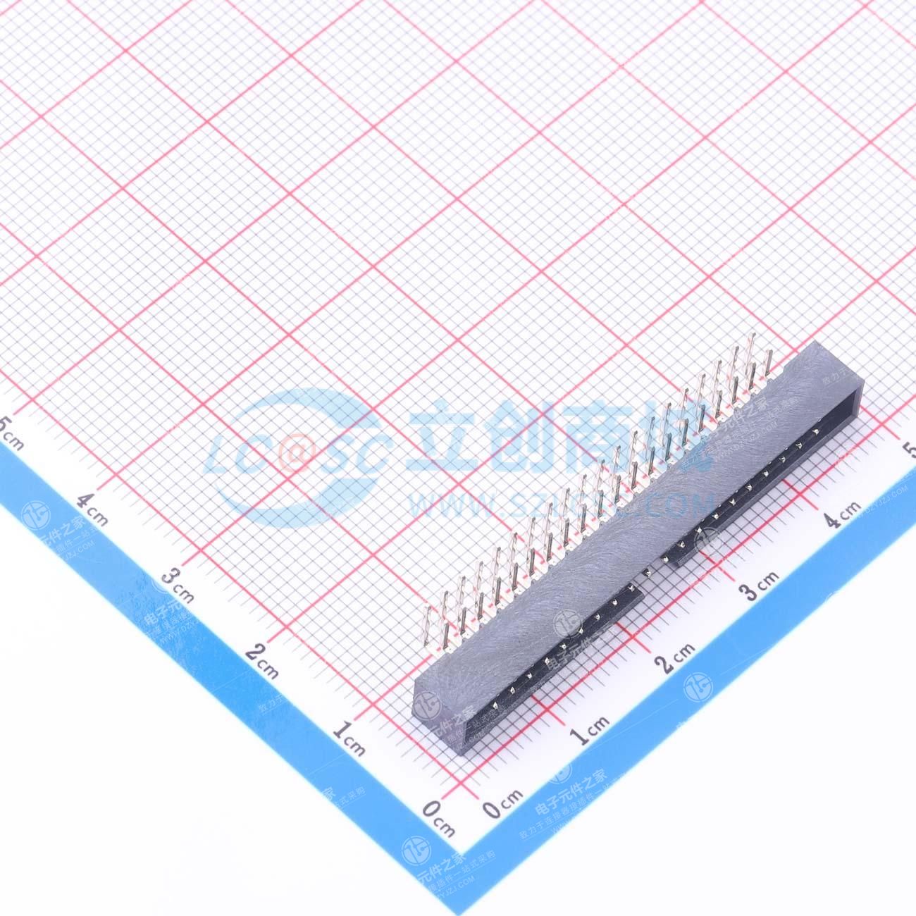 2mm 2x20P 排数:2 每排P数:20
