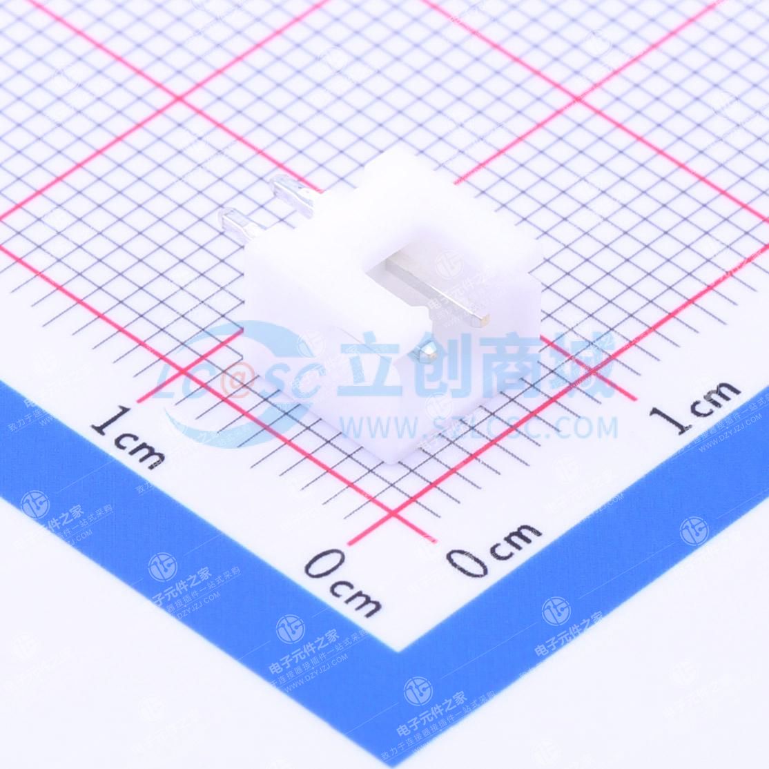 1x2P 间距:2.5mm 直插 系列:XH