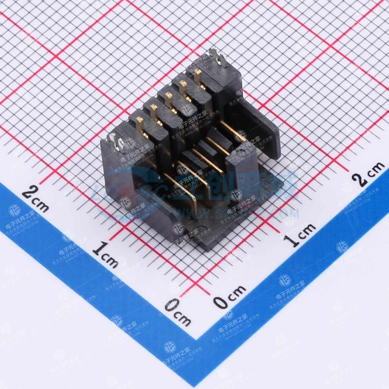 2.0mm电池公连接器