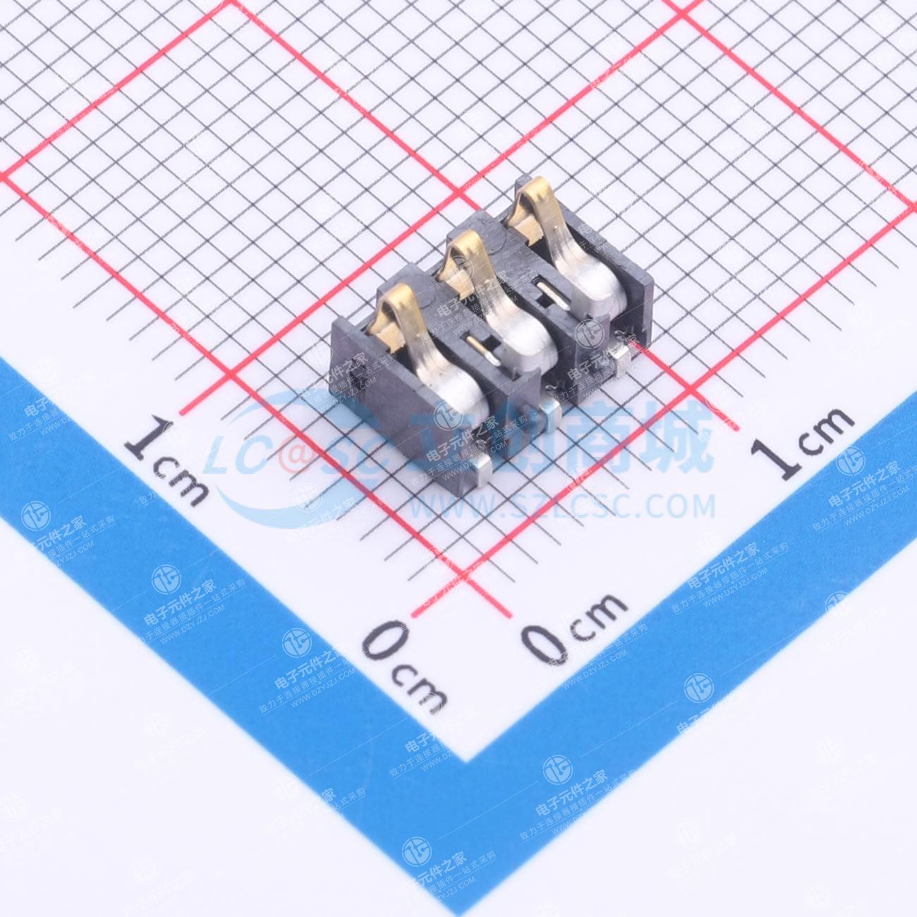 3.0PH 外焊电池座 5.7H 有柱