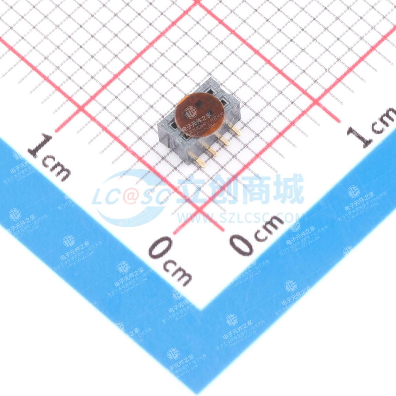 2x4P 间距:1mm 立贴