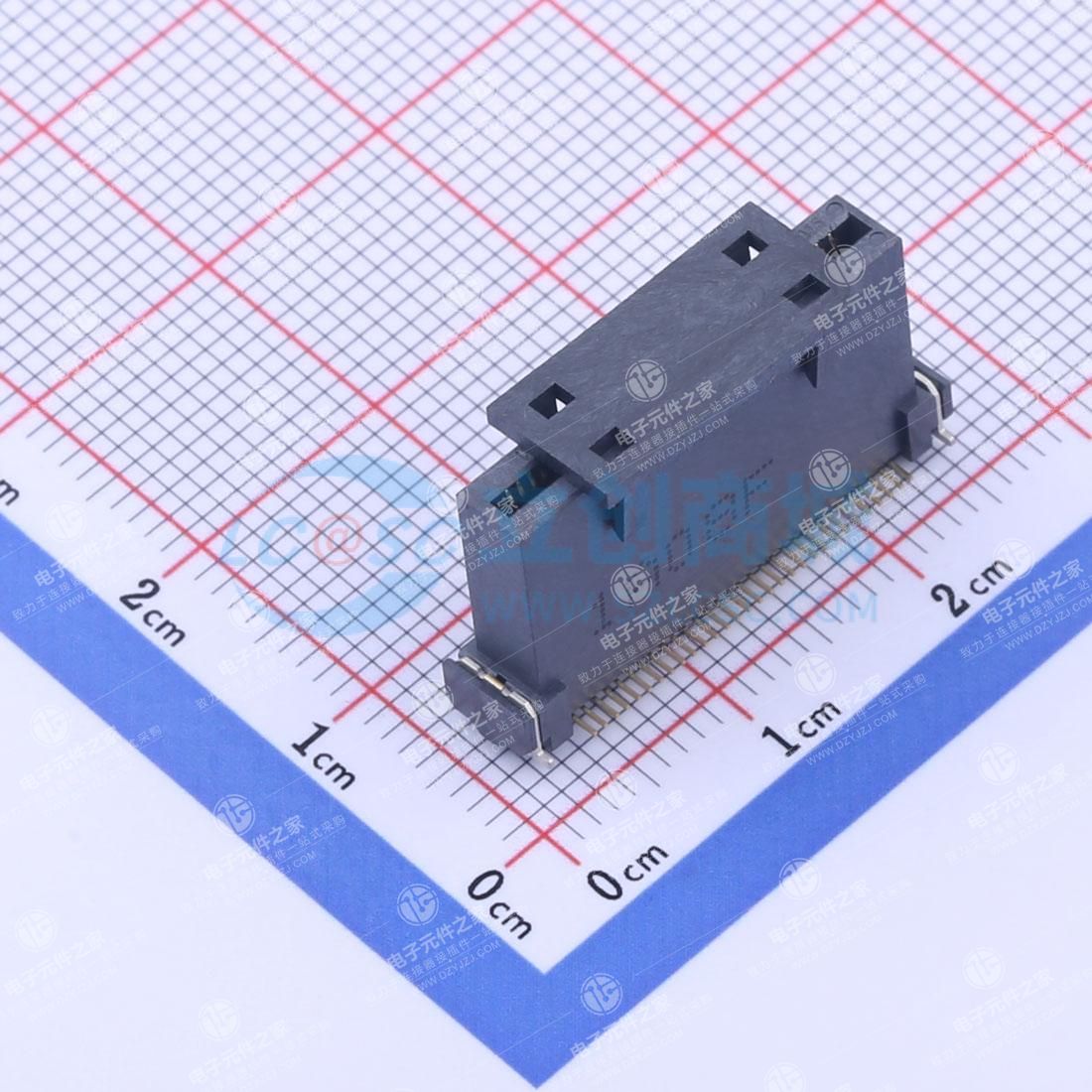 PIN:60P 间距:0.635mm 立贴