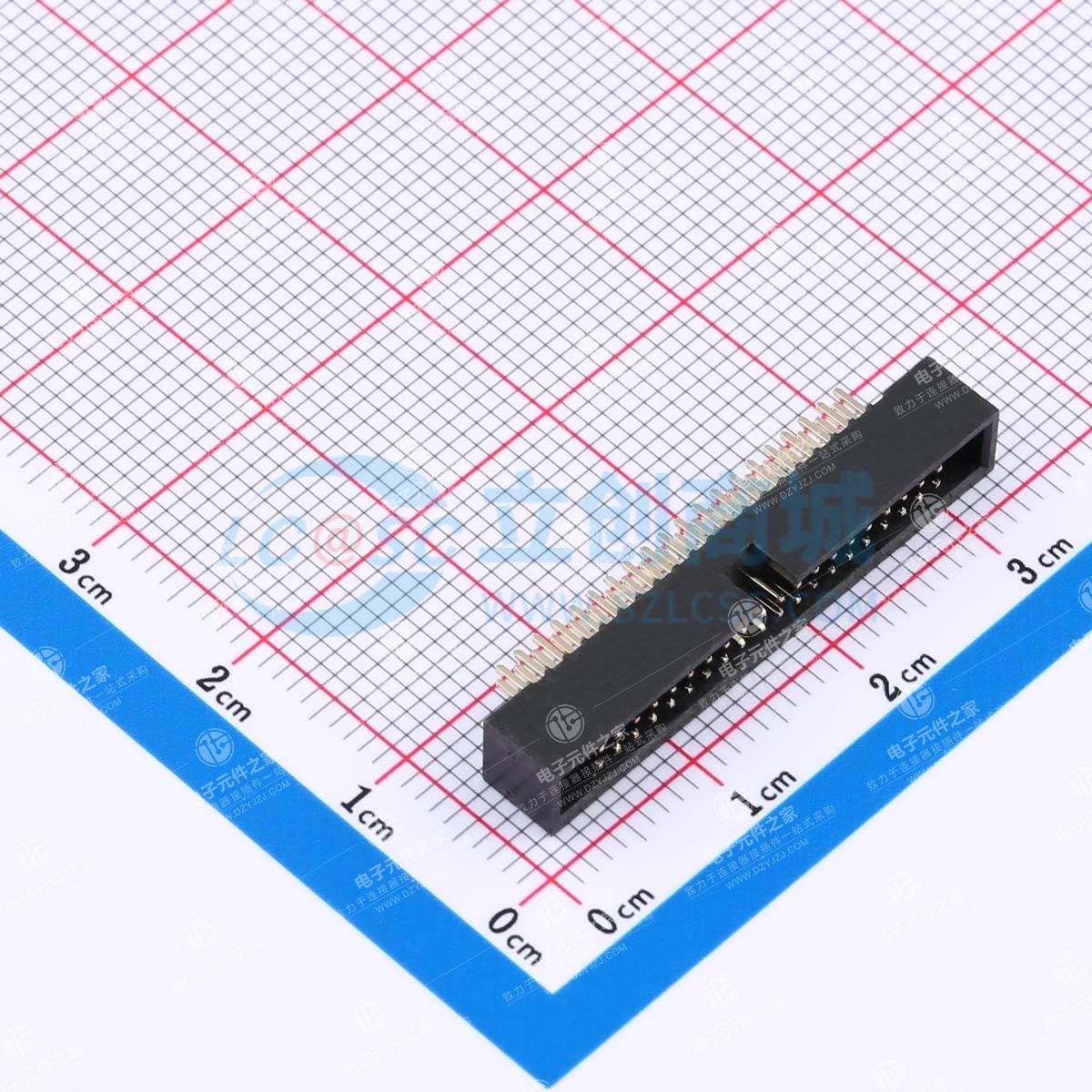 1.27mm 2x20P 排数:2 每排P数:20