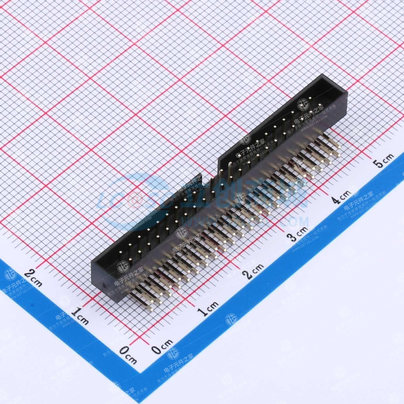 2mm 2x22P 排数:2 每排P数:22