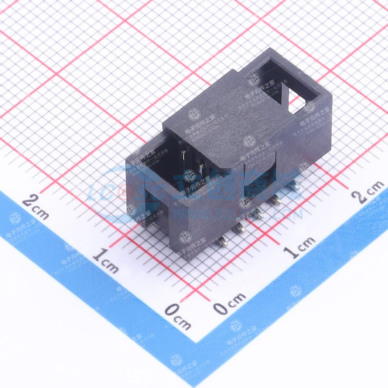 2.54X9.00 mm 简牛 10PIN SMT