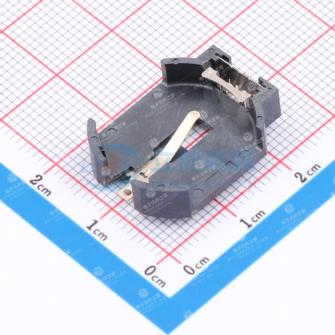 BS-2032-8-1 Au SMT LCP黑色带柱 卷装