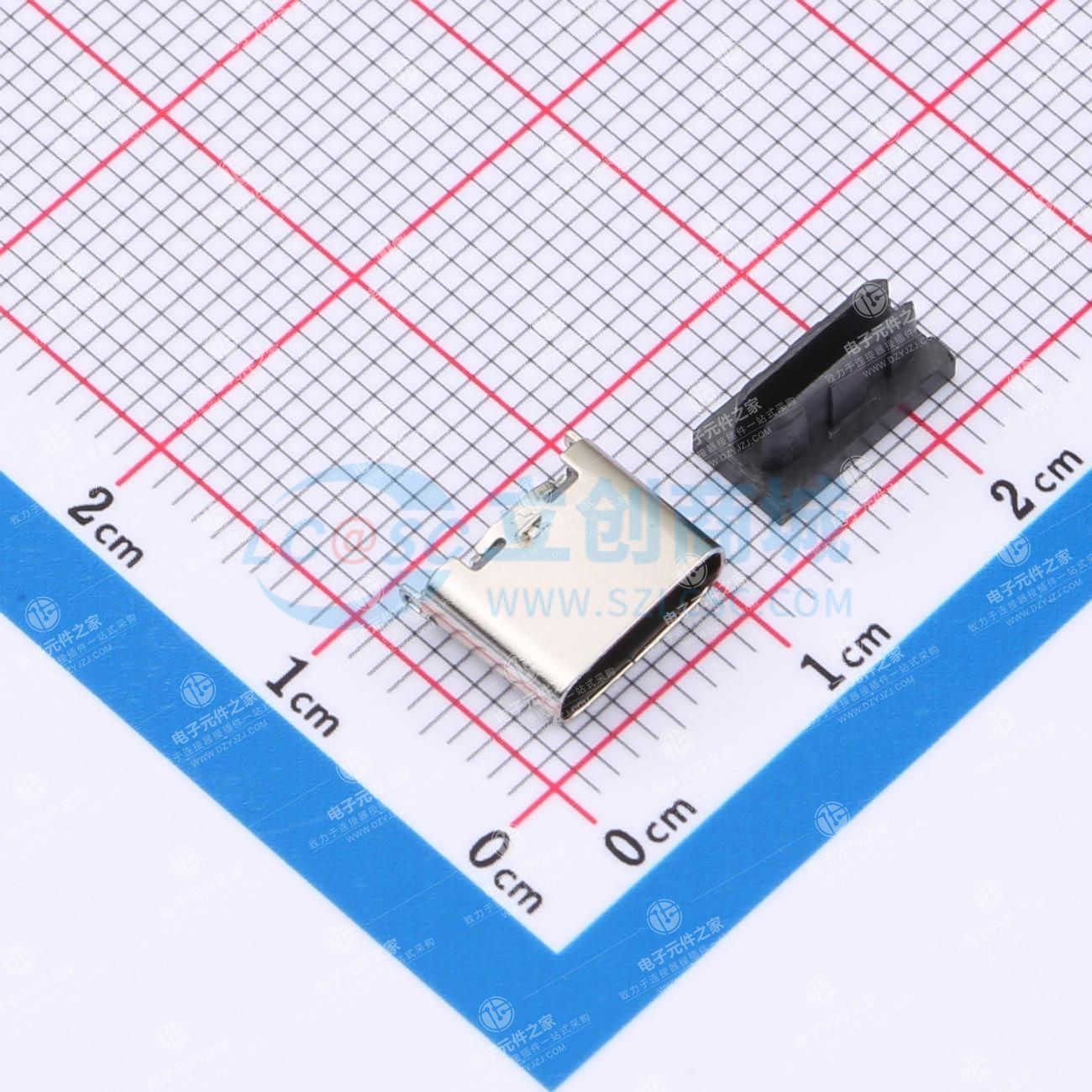 Type-C 母 立贴