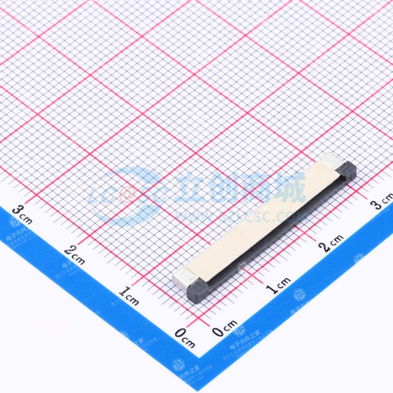 抽屉式 上接 P数:50P 间距:0.5mm