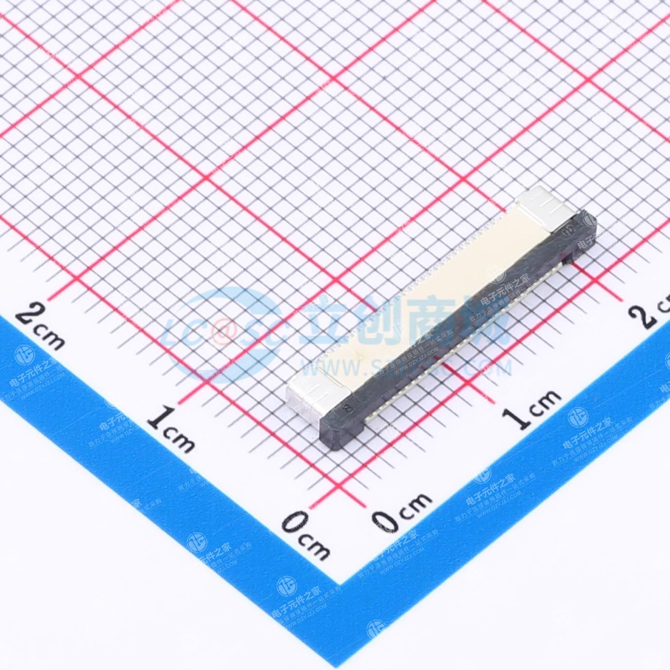抽屉式 下接 P数:30P 间距:0.5mm