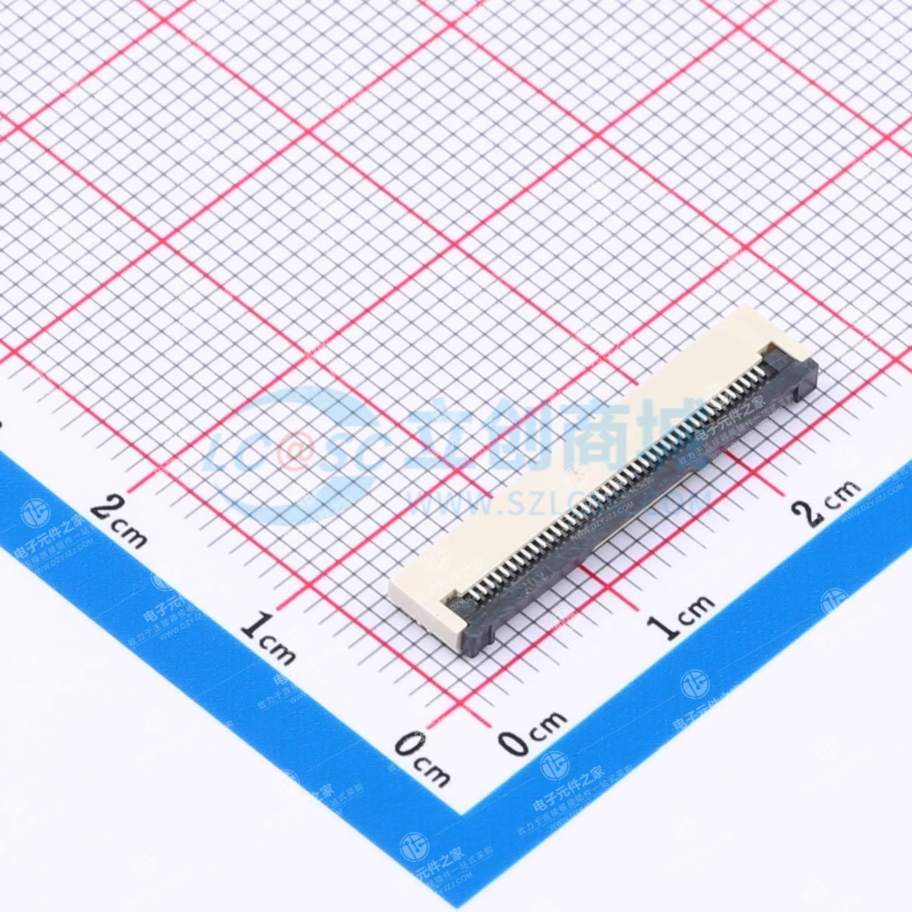 翻盖式 下接 P数:40P 间距:0.5mm