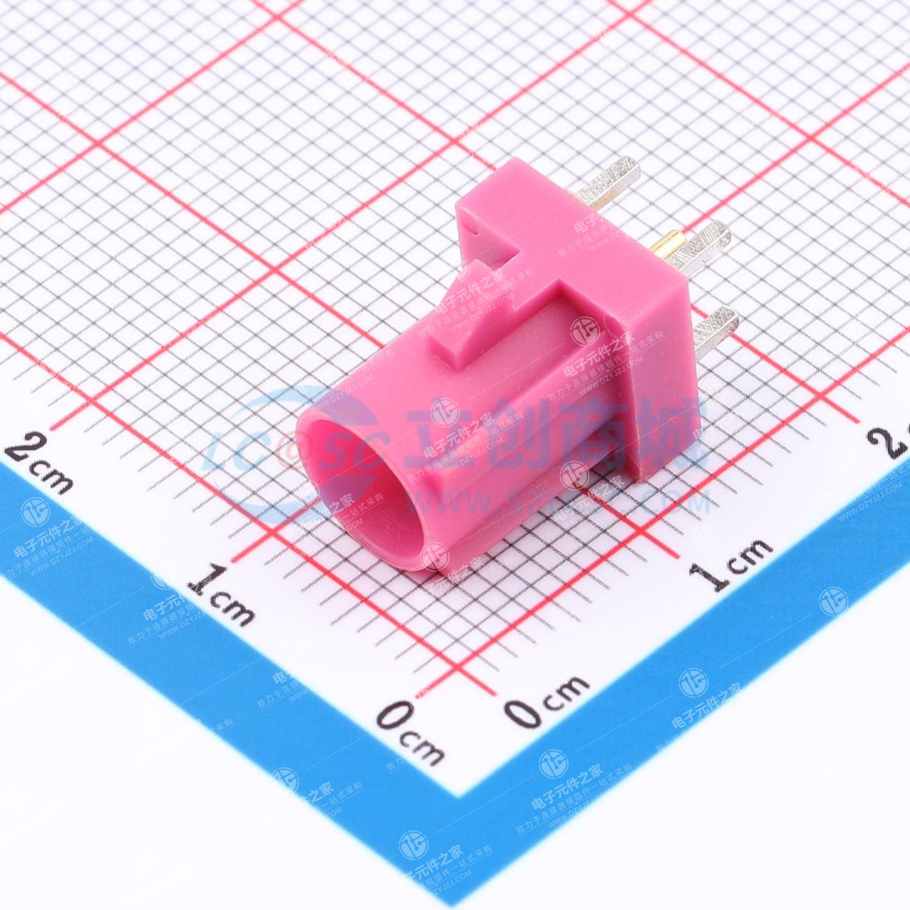 粉色 内针 FAKRA 正脚