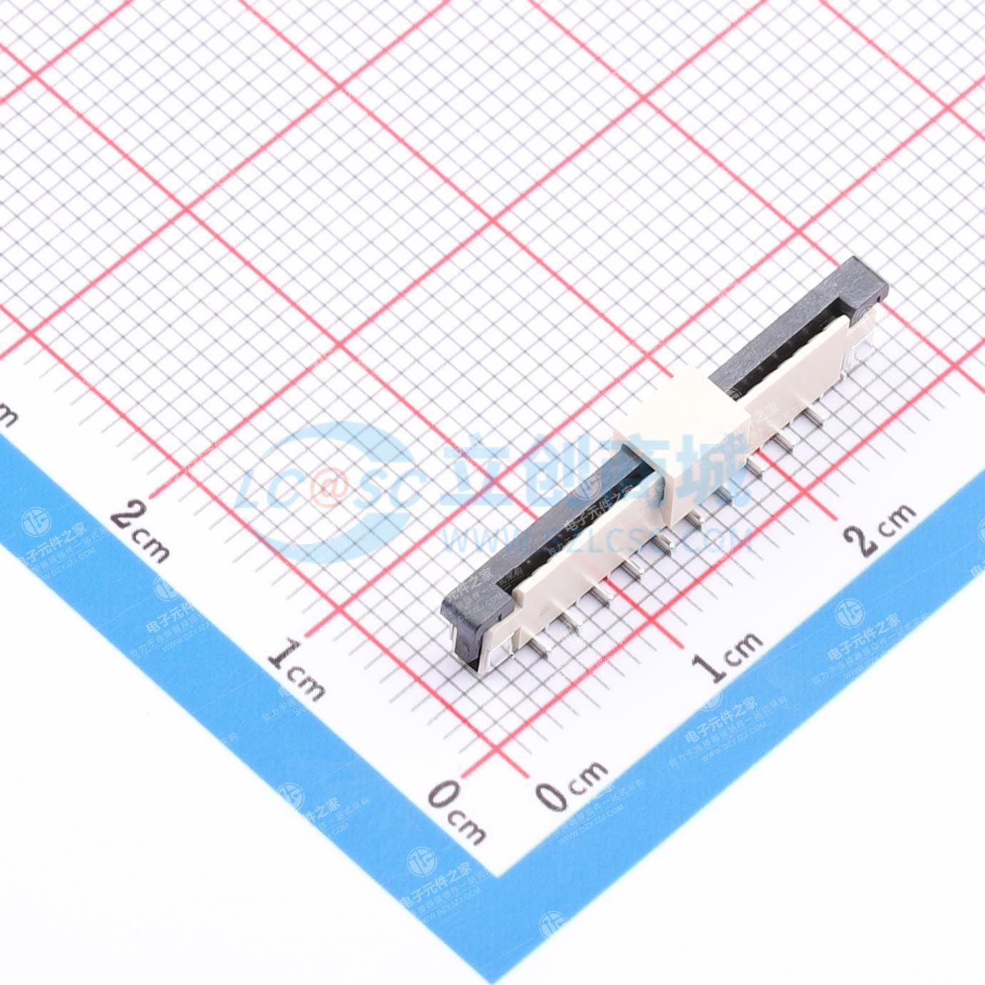 抽屉式 单侧触点/垂直 P数:20P 间距:1mm