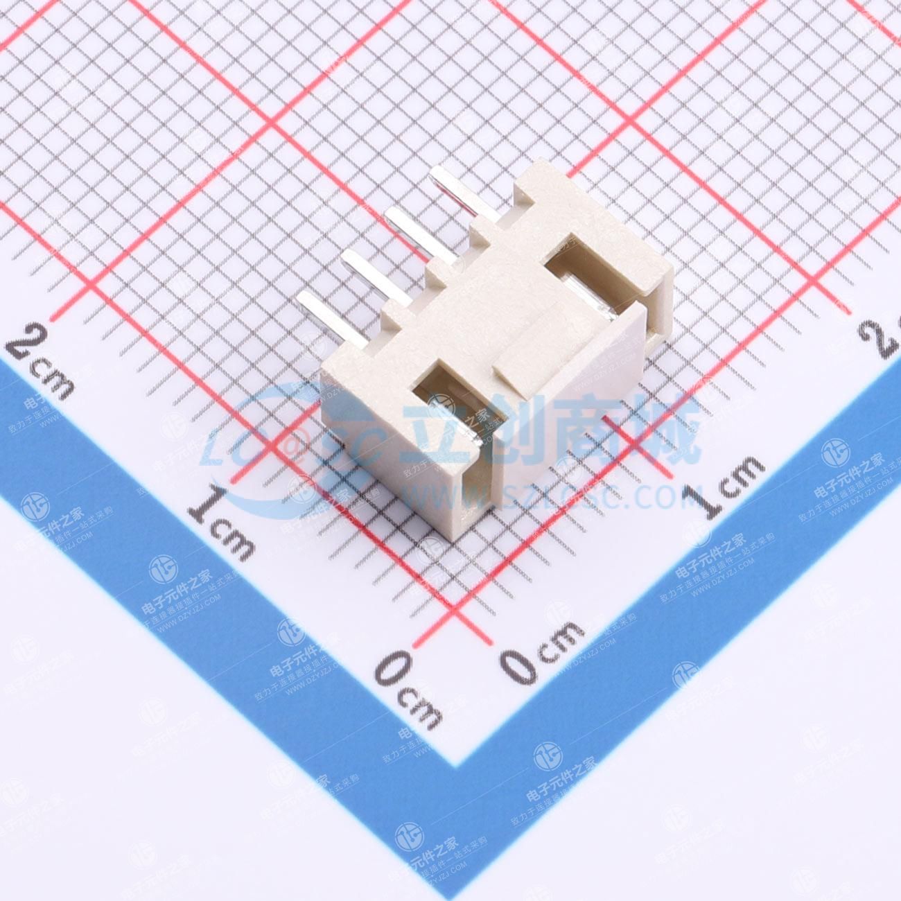 1x4P 间距:2.5mm 直插