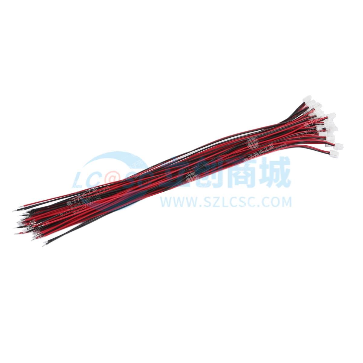 JXTCONN(聚兴泰) 端子线 GH1.25-2Y-200MM 单端镀锡3.0MM/UL1571 28#
