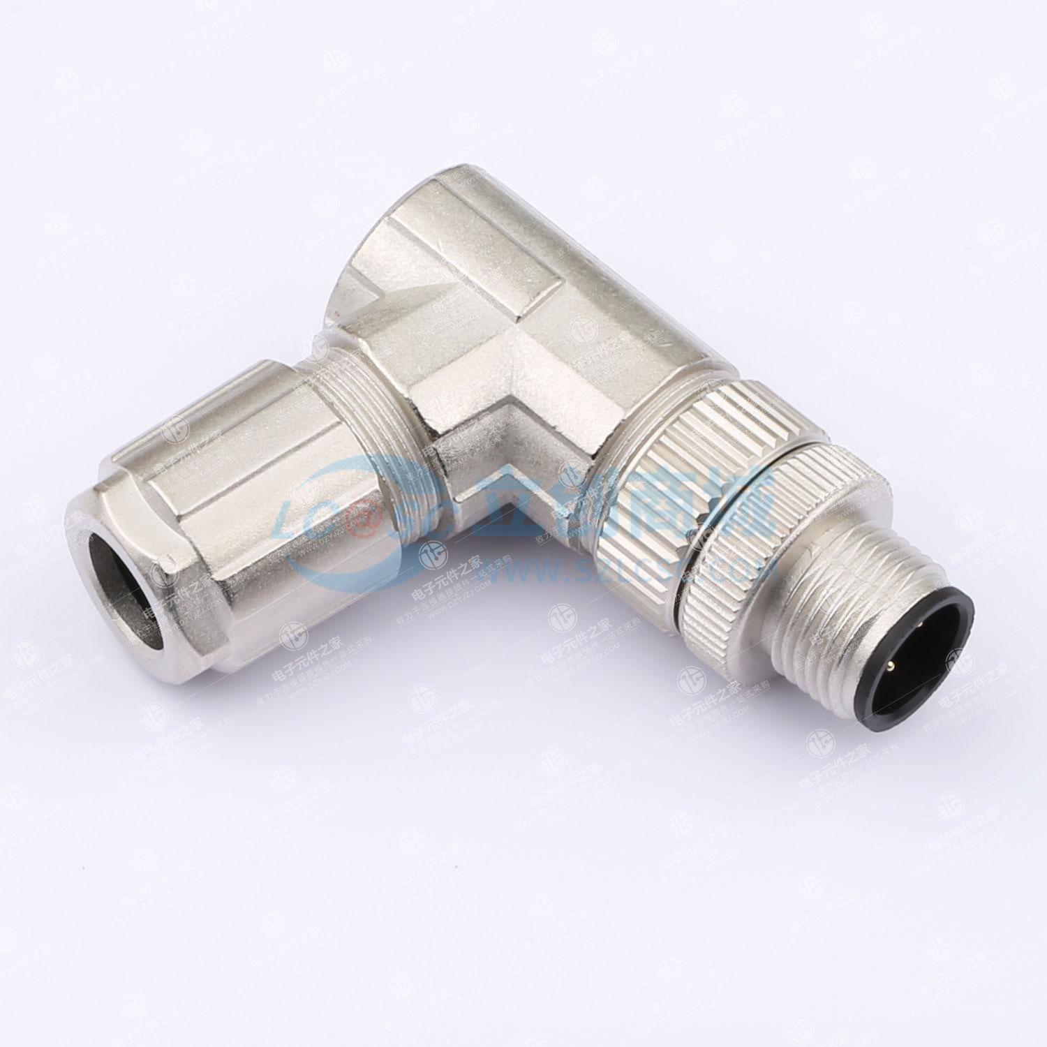 Toponelec(上海拓宜)金属圆形连接器,M12 A编码(A CODE)5芯 带屏蔽