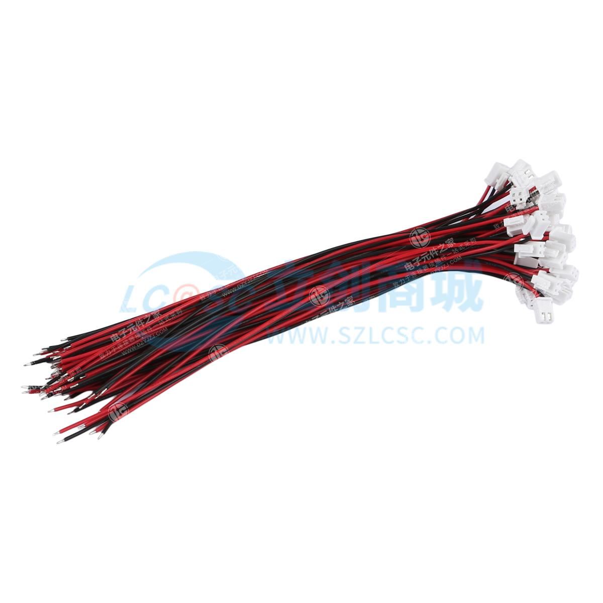 JXTCONN(聚兴泰) 端子线 XHB2.54-2Y-200MM 单端镀锡3.0MM/UL1007 24#
